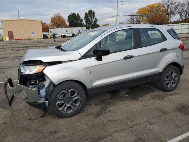 MAJ3S2FE9MC417889 - 2021 FORD ECOSPORT S SILVER photo 1