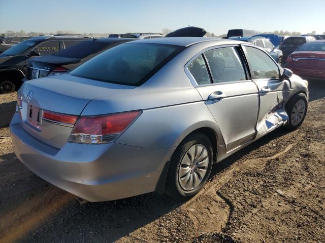 1HGCP2F31CA171247 - 2012 HONDA ACCORD LX SILVER photo 3