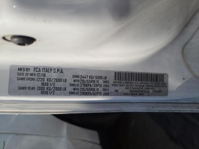 ZFBERFAB2H6F18432 - 2017 RAM PROMASTER WHITE photo 13