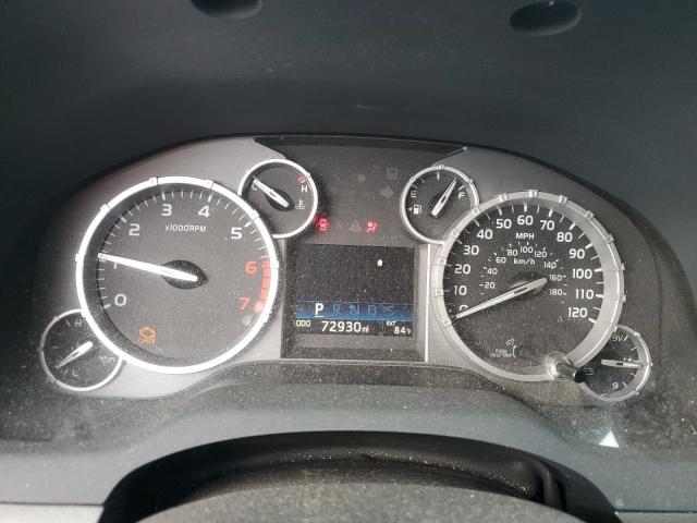 5TFRW5F18GX198296 - 2016 TOYOTA TUNDRA DOUBLE CAB SR/SR5 GRAY photo 9