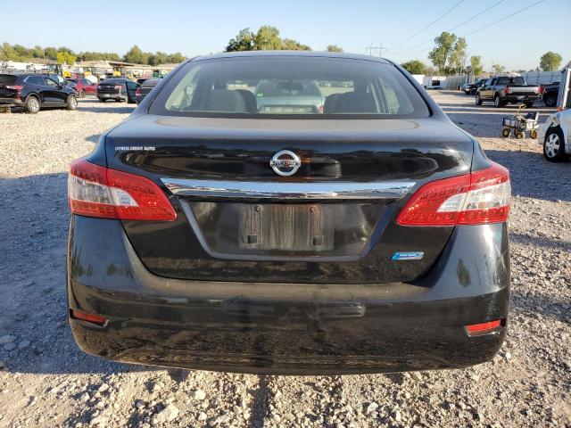 1N4AB7APXEN855923 - 2014 NISSAN SENTRA S BLACK photo 6