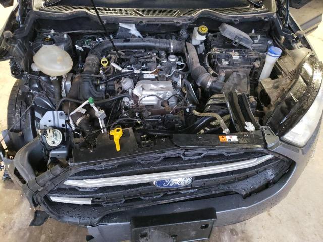 MAJ3P1TE8JC215105 - 2018 FORD ECOSPORT SE GRAY photo 12