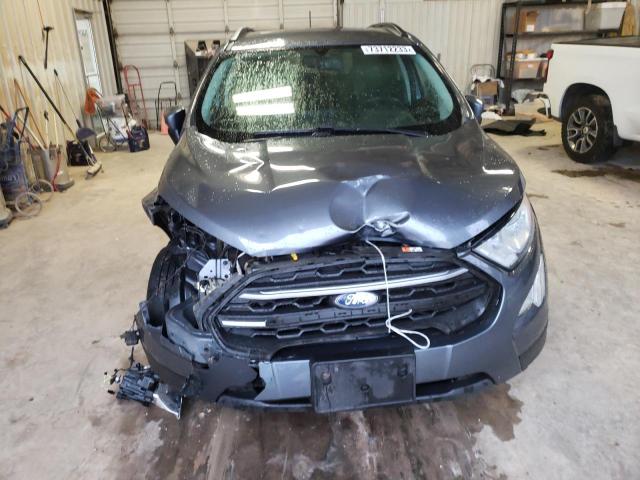 MAJ3P1TE8JC215105 - 2018 FORD ECOSPORT SE GRAY photo 5