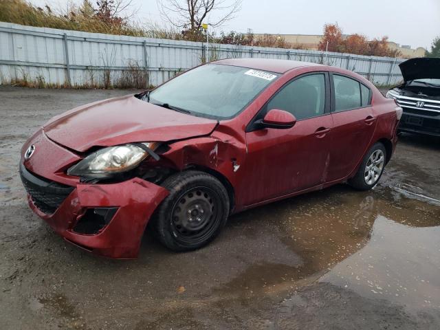 JM1BL1SF2A1347817 - 2010 MAZDA 3 I BURGUNDY photo 1