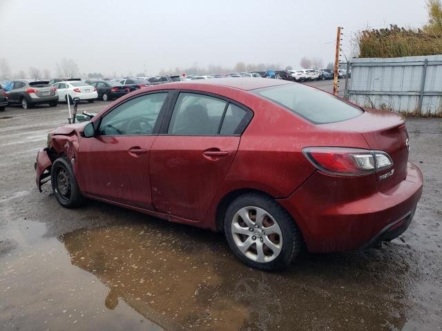 JM1BL1SF2A1347817 - 2010 MAZDA 3 I BURGUNDY photo 2