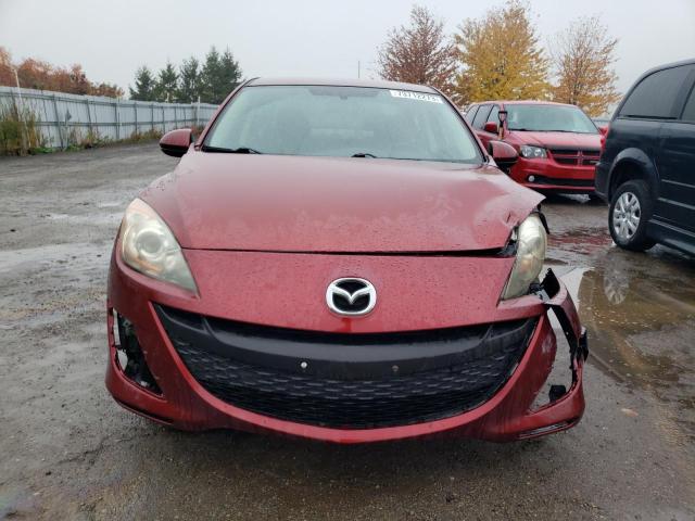 JM1BL1SF2A1347817 - 2010 MAZDA 3 I BURGUNDY photo 5