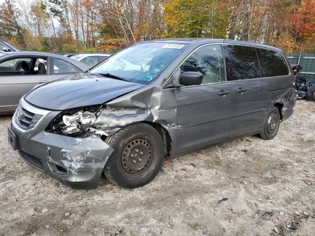 5FNRL38218B001810 - 2008 HONDA ODYSSEY LX GRAY photo 1