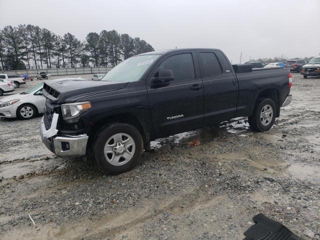 5TFRM5F17KX141845 - 2019 TOYOTA TUNDRA DOUBLE CAB SR/SR5 BLACK photo 1