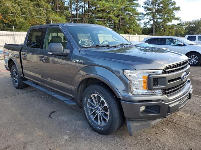 1FTEW1C55JKF93412 - 2018 FORD F150 SUPERCREW GRAY photo 4