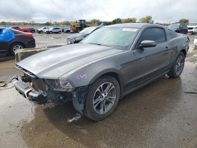 1ZVBP8AM1E5291202 - 2014 FORD MUSTANG GRAY photo 1