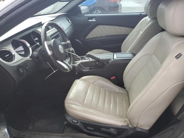 1ZVBP8AM1E5291202 - 2014 FORD MUSTANG GRAY photo 7