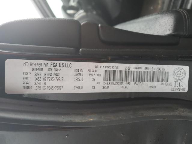 1C4RJFAG0JC323421 - 2018 JEEP GRAND CHER LAREDO 黑色 照片 13