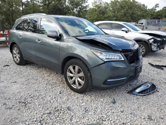 5FRYD3H8XFB002995 - 2015 ACURA MDX ADVANCE GRAY photo 4