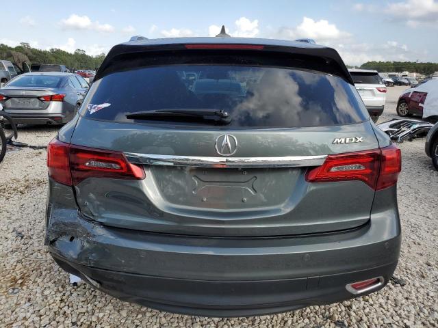 5FRYD3H8XFB002995 - 2015 ACURA MDX ADVANCE GRAY photo 6