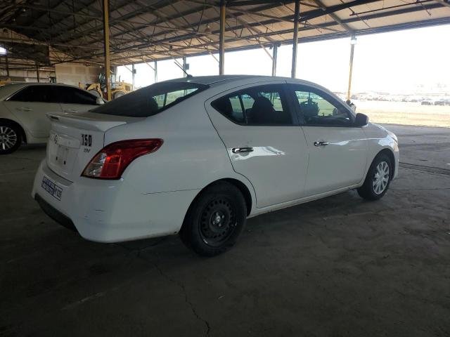 3N1CN7AP2FL911318 - 2015 NISSAN VERSA S WHITE photo 3