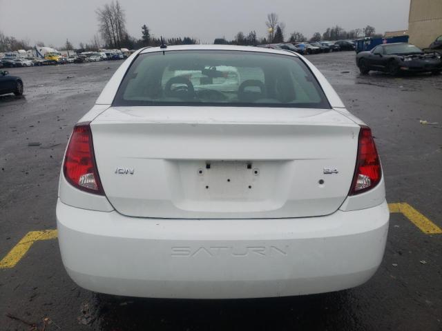 1G8AL58B16Z170736 - 2006 SATURN ION LEVEL 3 WHITE photo 6