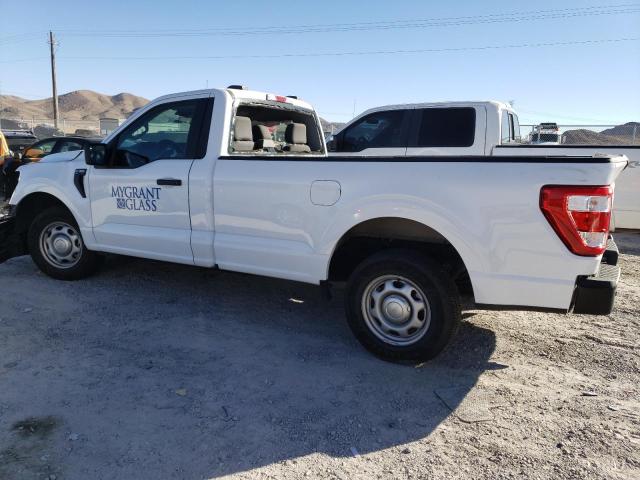 1FTMF1CB3MKD82800 - 2021 FORD F150 WHITE photo 2