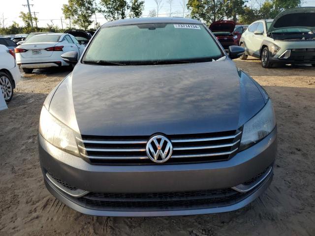 1VWBH7A38CC044122 - 2012 VOLKSWAGEN PASSAT SE GRAY photo 5