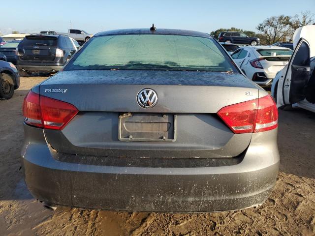 1VWBH7A38CC044122 - 2012 VOLKSWAGEN PASSAT SE GRAY photo 6