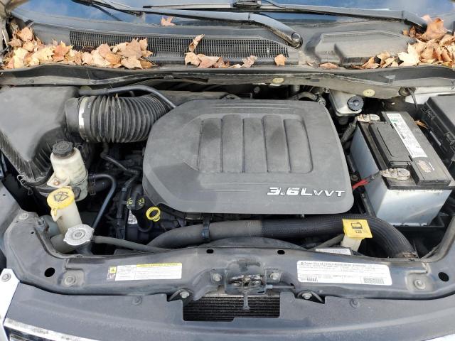 2C4RC1BGXCR174893 - 2012 CHRYSLER TOWN & COU TOURING ვერცხლისფერი ფოტო 12