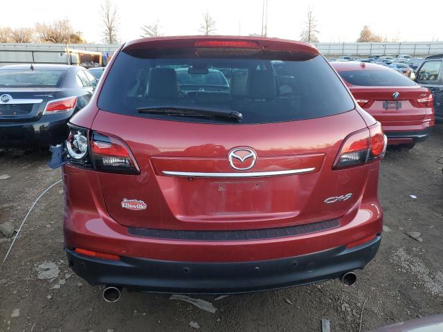 JM3TB2DA4D0406673 - 2013 MAZDA CX-9 GRAND TOURING RED photo 6