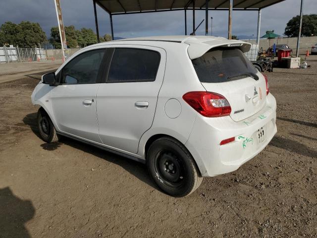 ML32A3HJ0LH007513 - 2020 MITSUBISHI MIRAGE ES WHITE photo 2