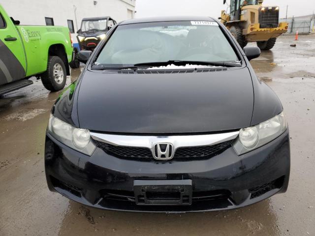 2HGFA1E21AH043624 - 2010 HONDA CIVIC DX BLACK photo 5