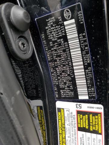 4T1T31AK5RU068399 - 2024 TOYOTA CAMRY SE NIGHT SHADE BLACK photo 12