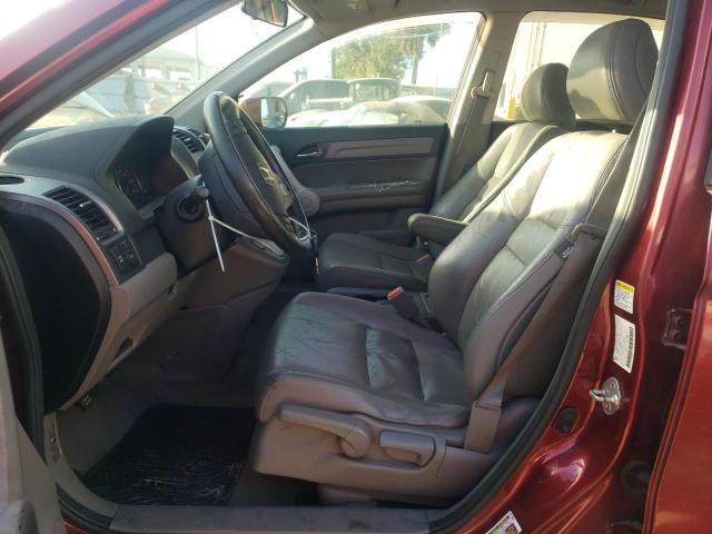 JHLRE38757C064252 - 2007 HONDA CR-V EXL BURGUNDY photo 7