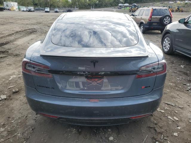 5YJSA1H14EFP28471 - 2014 TESLA MODEL S Մոխրագույն լուսանկար 6