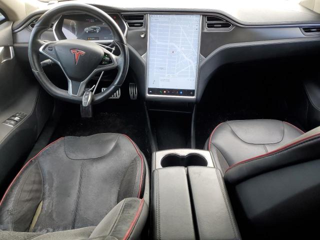 5YJSA1H14EFP28471 - 2014 TESLA MODEL S Մոխրագույն լուսանկար 8