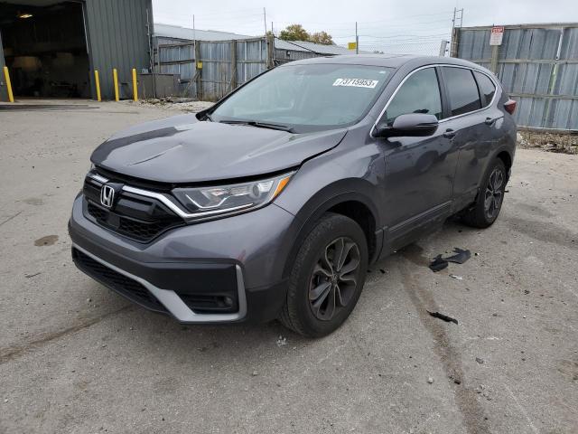 5J6RW2H85LL044617 - 2020 HONDA CR-V EXL GRAY photo 1