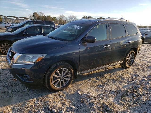 5N1AR2MN1EC704804 - 2014 NISSAN PATHFINDER S 青色 照片 1