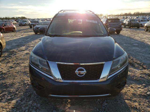 5N1AR2MN1EC704804 - 2014 NISSAN PATHFINDER S 青色 照片 5