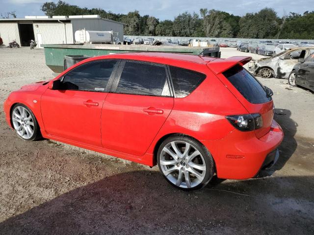 JM1BK34L181103460 - 2008 MAZDA SPEED 3 წითელი ფოტო 2