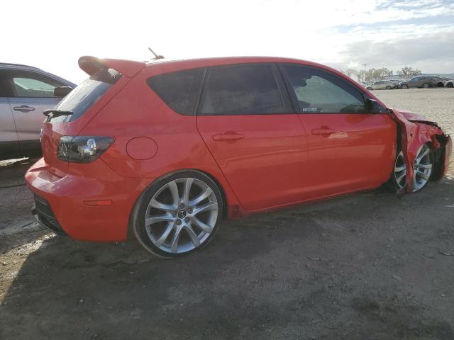 JM1BK34L181103460 - 2008 MAZDA SPEED 3 წითელი ფოტო 3