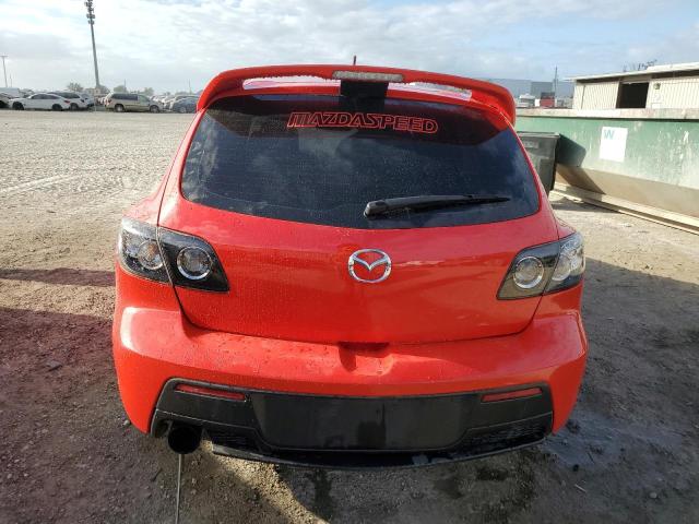 JM1BK34L181103460 - 2008 MAZDA SPEED 3 წითელი ფოტო 6
