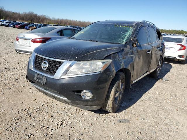 5N1AR2MN0DC684172 - 2013 NISSAN PATHFINDER S BLACK photo 1