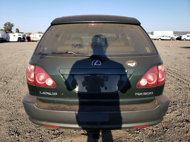 JT6GF10U1X0026775 - 1999 LEXUS RX 300 GREEN photo 6