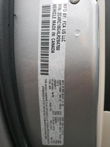 2C4RC1BG4LR284760 - 2020 CHRYSLER PACIFICA TOURING L Gümüş foto 13