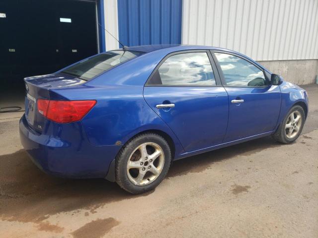 KNAFU4A26B5450499 - 2011 KIA FORTE EX BLUE photo 3