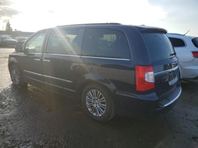 2C4RC1CG8DR809299 - 2013 CHRYSLER TOWN & COU TOURING L BLUE photo 2