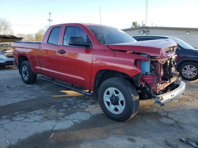 5TFUM5F1XJX077051 - 2018 TOYOTA TUNDRA DOUBLE CAB SR/SR5 RED photo 4