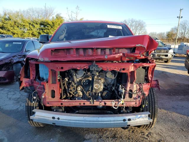5TFUM5F1XJX077051 - 2018 TOYOTA TUNDRA DOUBLE CAB SR/SR5 RED photo 5