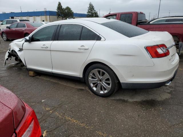 1FAHP2FW2AG113176 - 2010 FORD TAURUS LIMITED WHITE photo 2