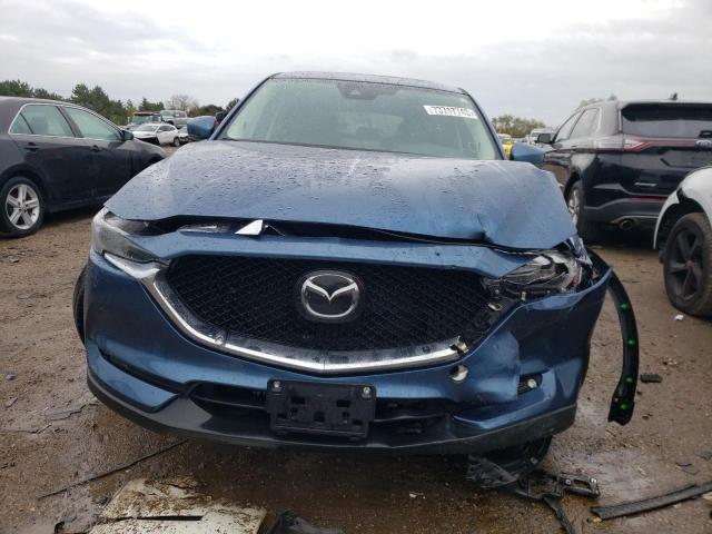 JM3KFBDM3J0450282 - 2018 MAZDA CX-5 GRAND TOURING BLUE photo 5