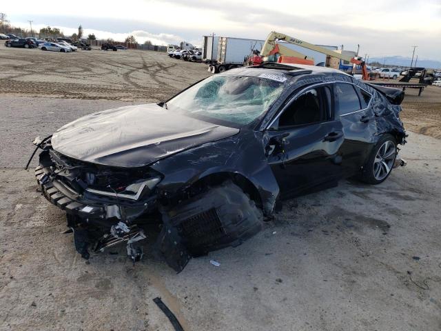 19UUB5F64MA003957 - 2021 ACURA TLX ADVANCE BLACK photo 1