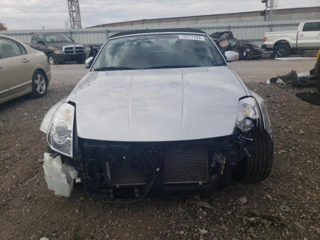 JN1AZ36A76M454438 - 2006 NISSAN 350Z ROADSTER SILVER photo 5