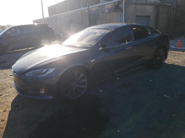 5YJSA1E14GF133000 - 2016 TESLA MODEL S ნაცრისფერი ფოტო 1