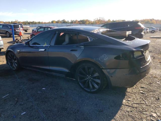 5YJSA1E14GF133000 - 2016 TESLA MODEL S ნაცრისფერი ფოტო 2